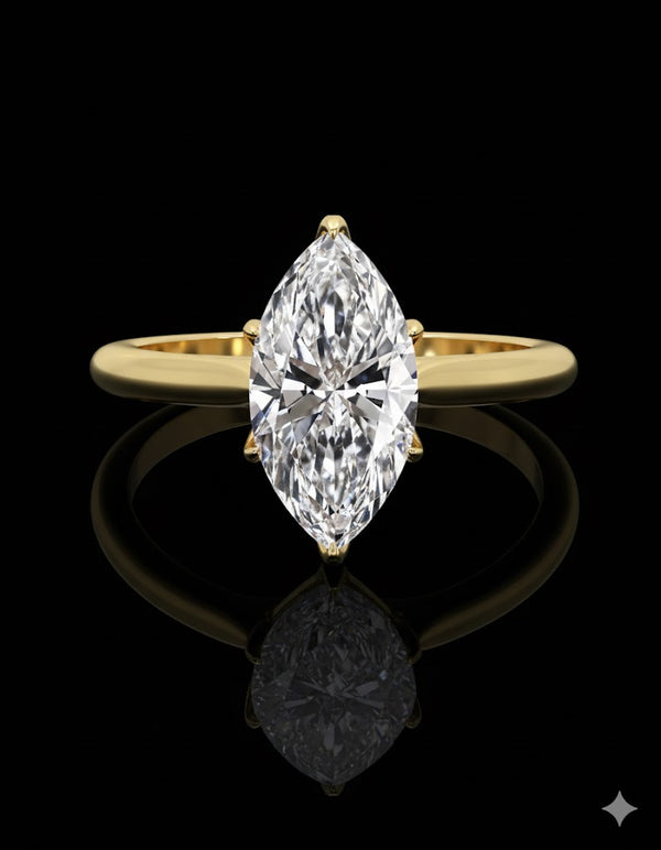 Lab Grown Diamond Solitaire Rings