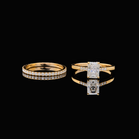 Lab Grown Fine Jewelry Bridal Ring Set