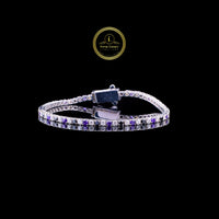 Royal Spark Moissanite Diamond Bracelet Crafted for Timeless Elegance By Ivevar.