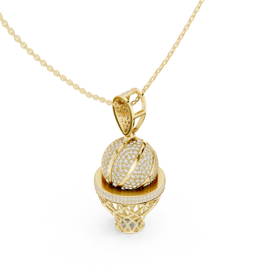 Sports Theme Ball Motif Charm Pendant - view 4