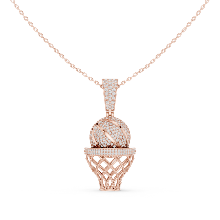 Sports Theme Ball Motif Charm Pendant - view 2