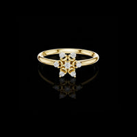 0.75 TCW Glimmer Lab Grown Round Cut Diamond Ring For Love Affair