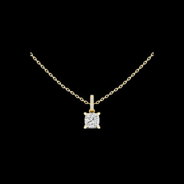 1.50 CT Classic Moissanite Cushion Cut Diamond Solitaire Pendant Brilliance with Modern Elegance