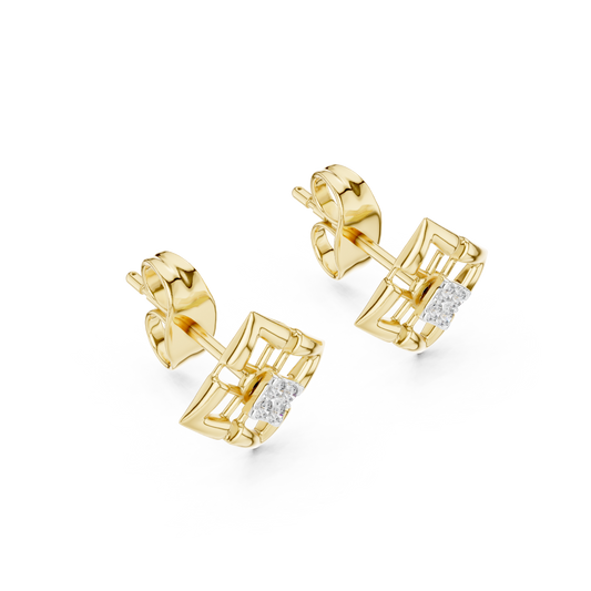 Architectural Round Frame Studs with Floating Accents - view 4