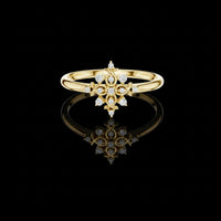 1.00 TCW Infinity Lab Grown Round Cut Diamond Ring For Crown Ring
