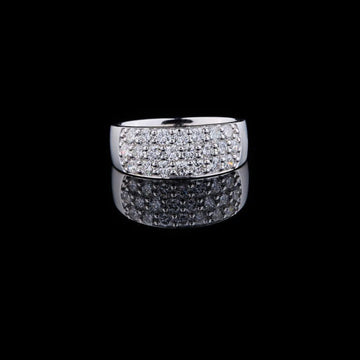 1.50 TCW Sparkling Pave Set Lab Grown Diamond Band Dazzling Elegance by Ivevar Luxury