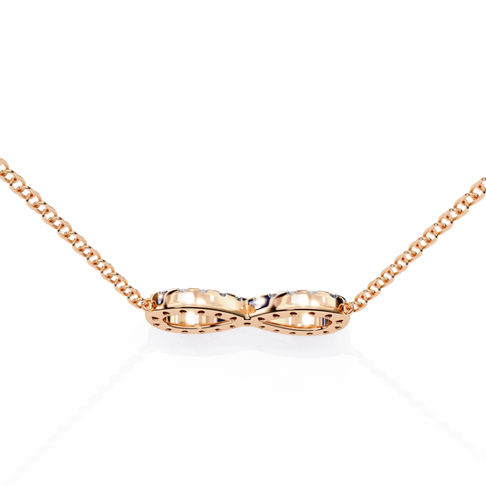Affordable Luxury Lab Diamond Necklace High End Designs - view 4
