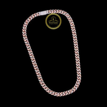 Iced Out Spherical Bead Choker Necklace Encrusted with Brilliant Cut Lab Grown Diamonds