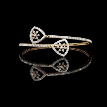 9.1 TCW Chic & Modern Moissanite Round Cut Diamond Bracelet For Wedding Days By Ivevar