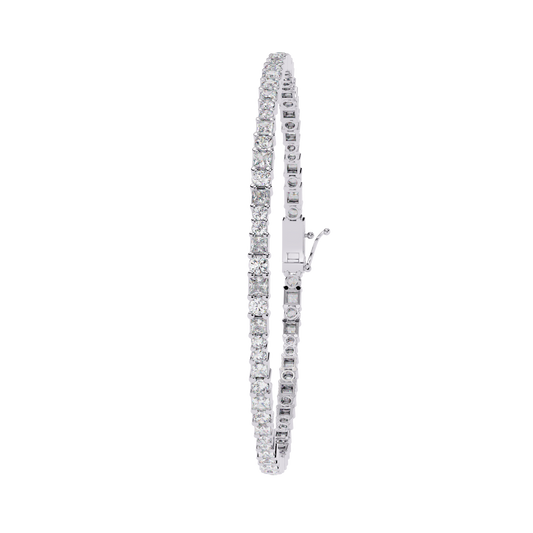 Princess Cut Exquisite Personalized Bracelet - view 4
