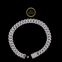Cuban Link Bracelet Lab-Grown Diamond Custom Jewelry By Ivevar