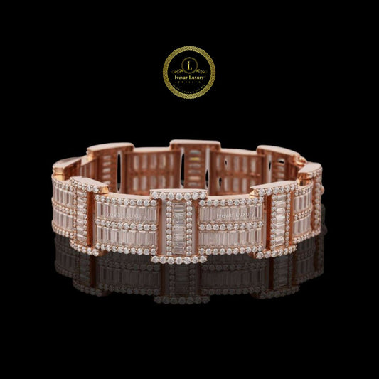 Custom Moissanite Diamond Personalized Bracelet by Ivevar