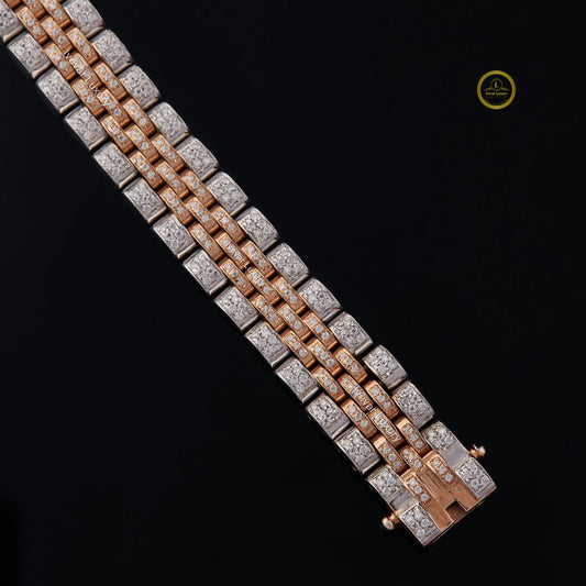 Luxury Moissanite Diamond Unisex Stylish Friendly Diamond Bracelet by Ivevar