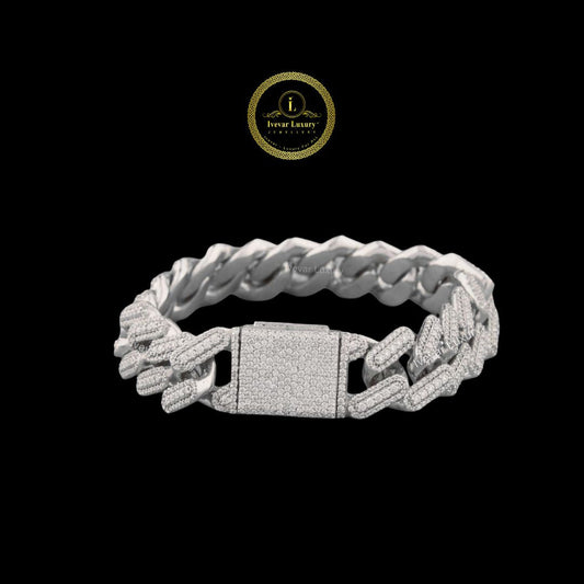 Custom Diamond Tennis Bracelet GRA Certified Moissanite Jewelry By Ivevar