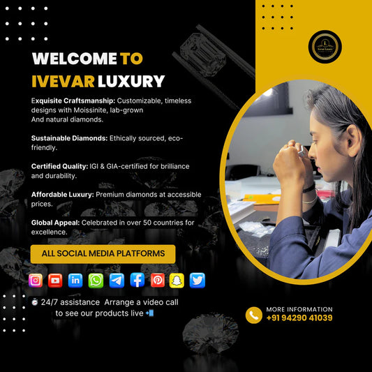 Iced Out Clover Bracelet - GRA Certified Moissanite Gift