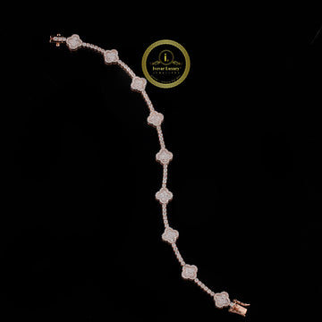 Luxury Diamond Bracelet Custom VVS1 Moissanite Jewelry Gift By Ivevar