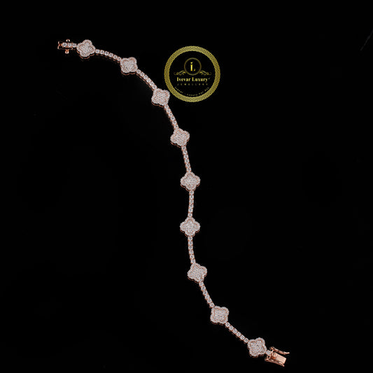 Luxury Diamond Bracelet Custom VVS1 Moissanite Jewelry Gift By Ivevar