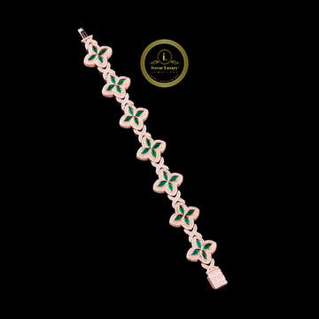 Sparkling Lab Made Diamond Bracelet Timeless Elegance By Ivevar