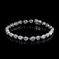 Timeless 14K Gold Bracelet with Natural Rose-Cut Diamonds By Ivevar