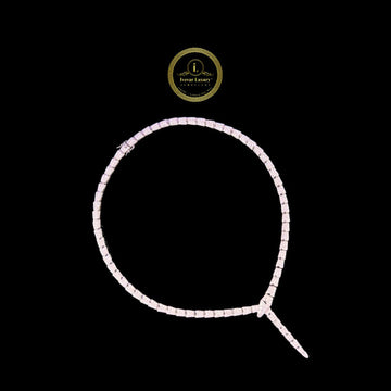 925 Sterling Silver Classic Fashion Snake Shaped Flowing Circle Women's Necklace by Ivevar