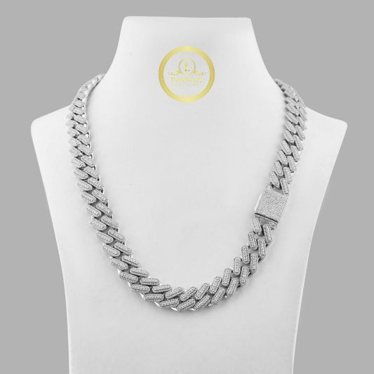 Bespoke Lab Diamond Cuban Chain Handcrafted Luxury Jewelry by Ivevar