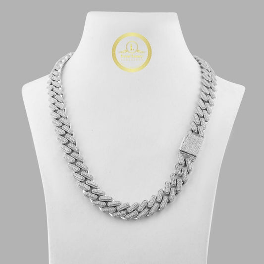 Bespoke Lab Diamond Cuban Chain Handcrafted Luxury Jewelry by Ivevar