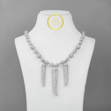 Custom Iced Out Cuban Link Chain – Lab Created Diamonds & 925 Silver