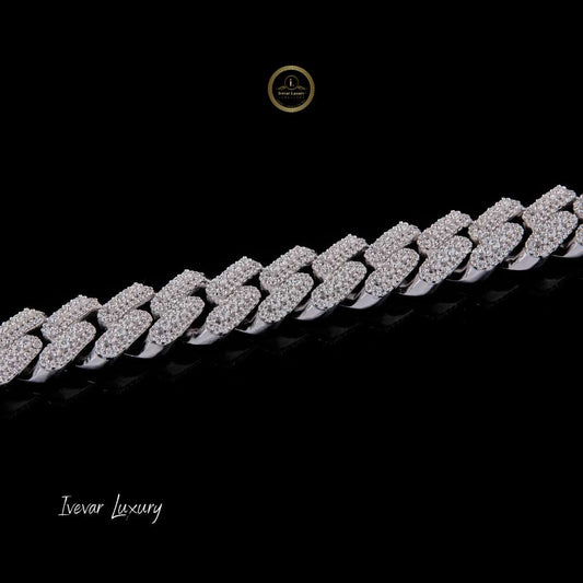 Exclusive Lab Grown Diamond Cuban Chain for Men By Ivevar