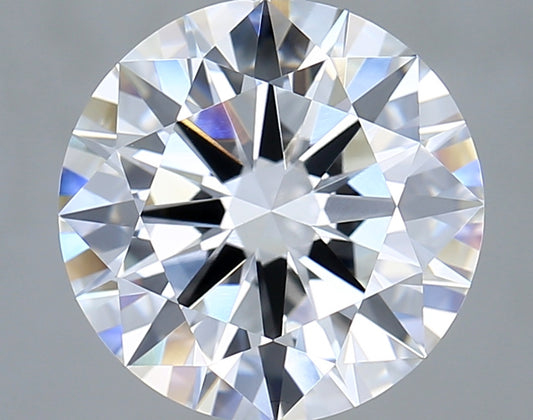5.02 F Colour VVS2 Clarity Round Brilliant Cut Lab Grown Diamond For Engagement Ring