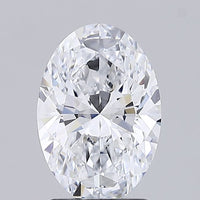 2.06 Ct Oval Lab Diamond – F Color, VVS1 Clarity, Stunning Sparkle By Ivevar