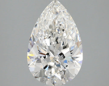 A Sparkle Through Time – 2.05 CT Pear Moissanite Diamond By ivevar