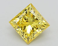 Affordable 1.19 CT Princess Shape Fancy Vivid Blue Color VVS1 Clarity Lab Grown Diamond For No Rush