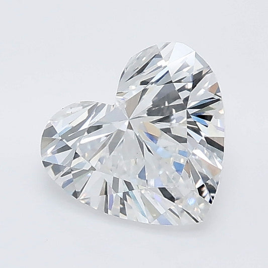 Beauty Of Of 1.00 CT Heart Shape D Color VS1 Clarity Lab Grown Diamond For Mine