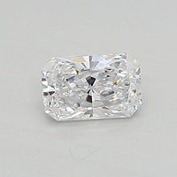 Bright 0.45 CT Radiant Shape D Color VS2 Clarity Lab Grown Diamond For True Wait