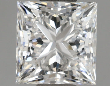Bright VVS2 Clarity 1.09 CT Princess Shape D Color Lab grown Diamond For Birthday Ring
