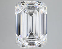 Brilliant 7.04 CT Emerald Shape D Color VS1 Clarity Lab Grown Diamond For True Grace