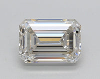 Brilliant I Color VVS2 Clarity 1.11 CT Emerald Shape Moissanite Diamond For Propose Ring