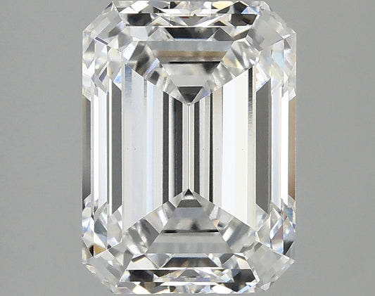 Brilliant Of 4.31 CT Emerald Shape D Color VS1 Clarity Lab Grown Diamond For Propose