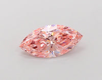 Classic Fancy Vivid Pink Color VS1 Clarity 1.15 CT Marquise Shape Lab grown Diamond For Cocktail Ring