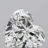 Classic Of 1.52 CT Heart Shape D Color VS1 Clarity Moissanite  Diamond For New Dawn