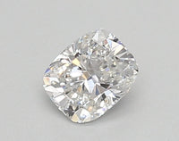 Cushion Cut 0.33 CT Engagement Jewelry Excellent Synthetic E Color IGI Certified VVS2 Clarity For Ring