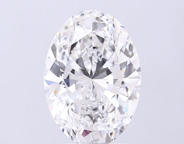 Custom Luxury 3.54 CT Oval Shape D Color VS1 Clarity Lab Grown Diamond For Engagement Ring