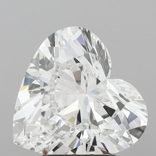 Custom Luxury Of 4.01 CT Heart Shape D Color VS1 Clarity Lab Grown Diamond For True Grace