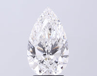 Dazzling 3.01 CT Pear Shape D Color VVS2 Clarity Lab Grown Diamond For Last Glow