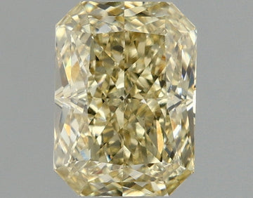 Dazzling Radiant Shape Fancy Yellow Color 1.07 CT VS1 Clarity Lab grown Diamond For Wedding Ring