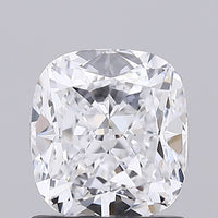 Eco-Luxe Sparkle:  1.09 CT Moissanite Cushion Brilliant Cut Diamond – D/VVS1 Clarity
