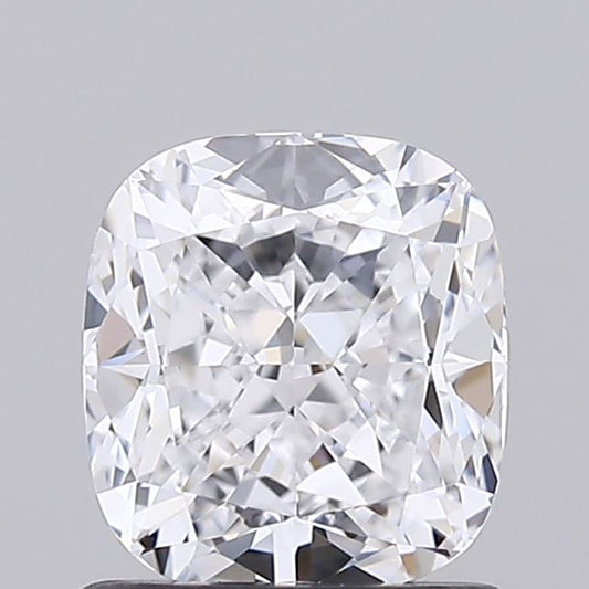 Eco-Luxe Sparkle:  1.09 CT Moissanite Cushion Brilliant Cut Diamond – D/VVS1 Clarity