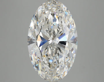 Elegant 6.07 CT Oval Shape G Color VS2 Clarity Lab grown Diamond For Custom Ring