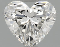 Elegant F Color VS1 Clarity 1.09 CT Heart Shape Moissanite Diamond For Gift Ring