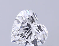 Elegant Of 0.53 CT Heart Shape D Color VS1 Clarity Lab Grown Diamond For New Check